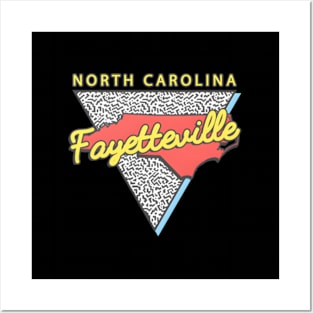 Fayetteville North Carolina Triangle Nc City Posters and Art